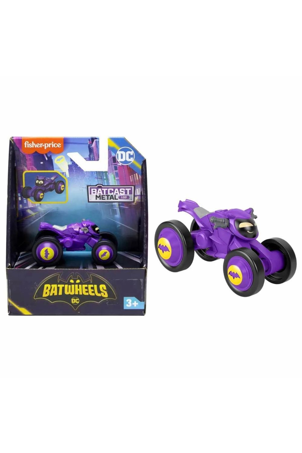 Batwheels Batcast Metal Araçlar - 4