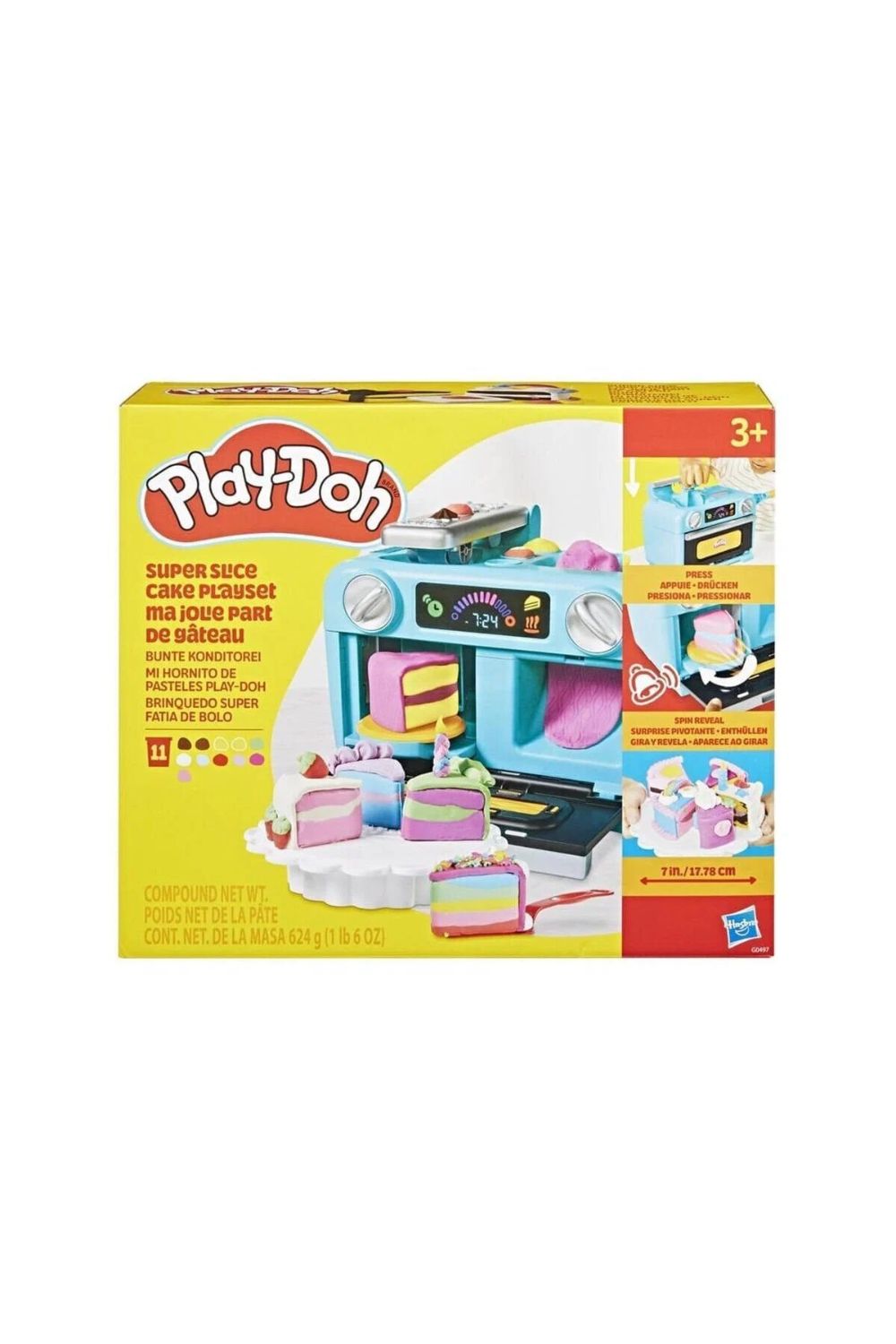 Play-Doh Süper Dilimli Kek Oyun Seti +3 Yaş - 1