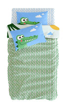 Croc-A-Dream Çift Taraflı Pamuk Saten Çok Renkli Çocuk Nevresim Seti 140x200 Cm - 1