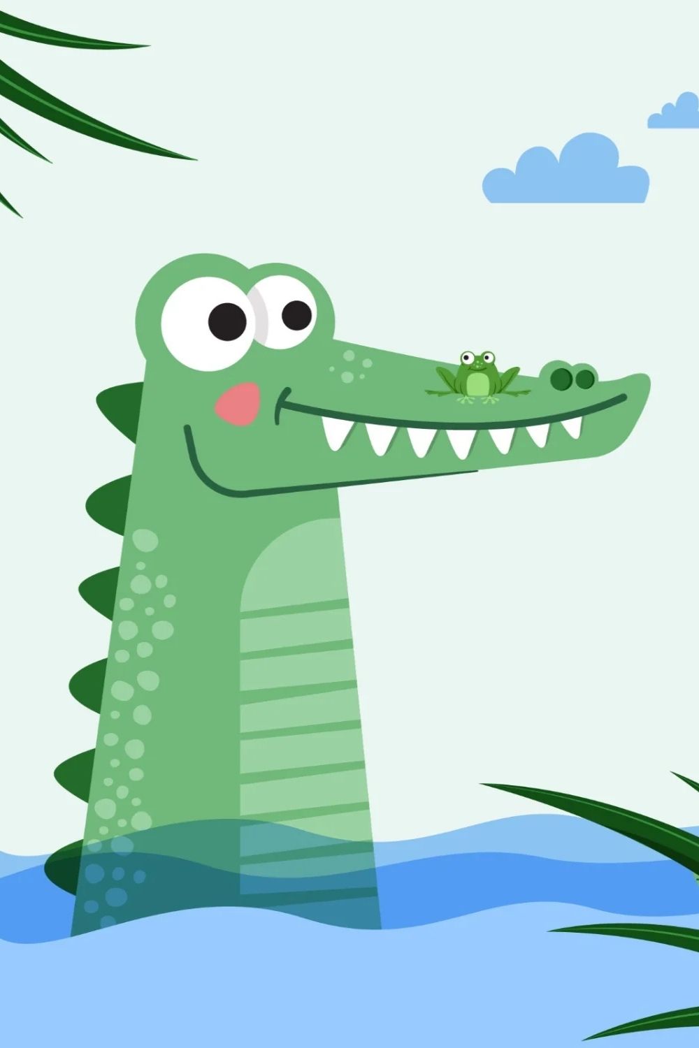 Croc-A-Dream Çift Taraflı Pamuk Saten Çok Renkli Çocuk Nevresim Seti 140x200 Cm - 3