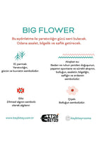 Big Flower Başucu Aydınlatma Başlığı Pembe - 16x20 Cm - 4