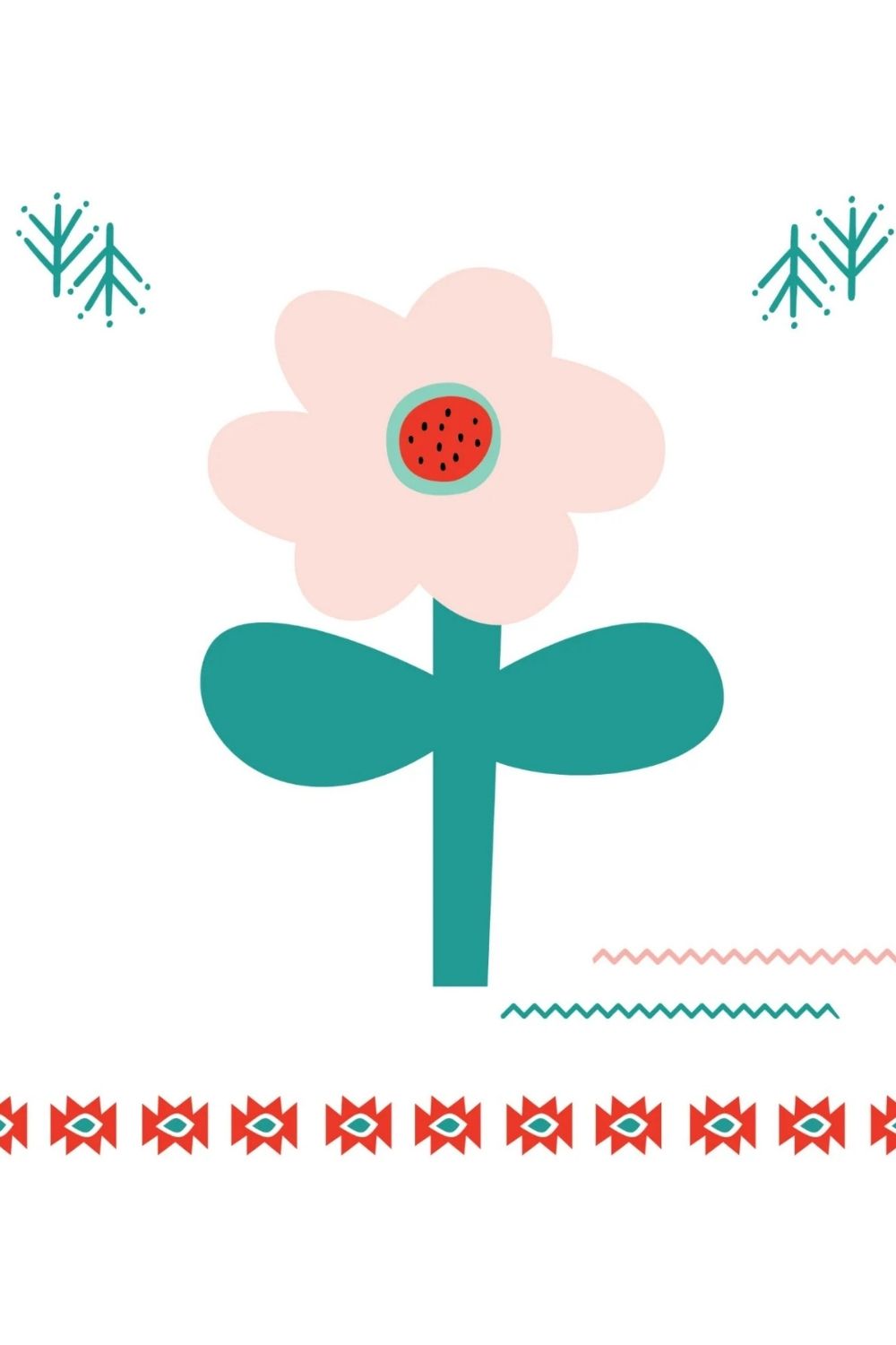 Big Flower Aplik Başlığı Pembe - 13.5x16 Cm - 2