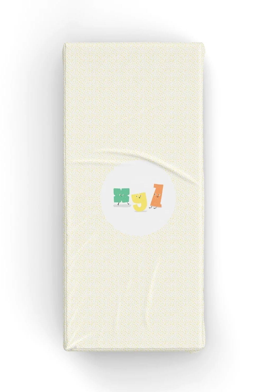 Alphabed Pamuk Saten Çocuk Çarşaf Seti – Çok Renkli 90x190 Cm - 1