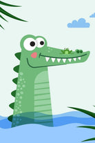 Croc-A-Dream Pamuk Saten Çok Renkli Çocuk Çarşaf Seti 90x190 Cm - 2