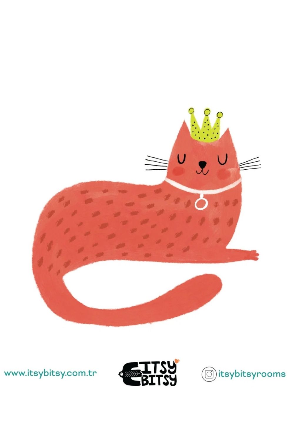 Kitty Of Queens Çift Taraflı Pamuk Saten Pembe Çocuk Nevresim Seti – 140x200 Cm - 4