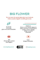 Big Flower Çift Taraflı Pamuk Saten Pembe Çocuk Nevresim Seti 140x200 Cm - 4