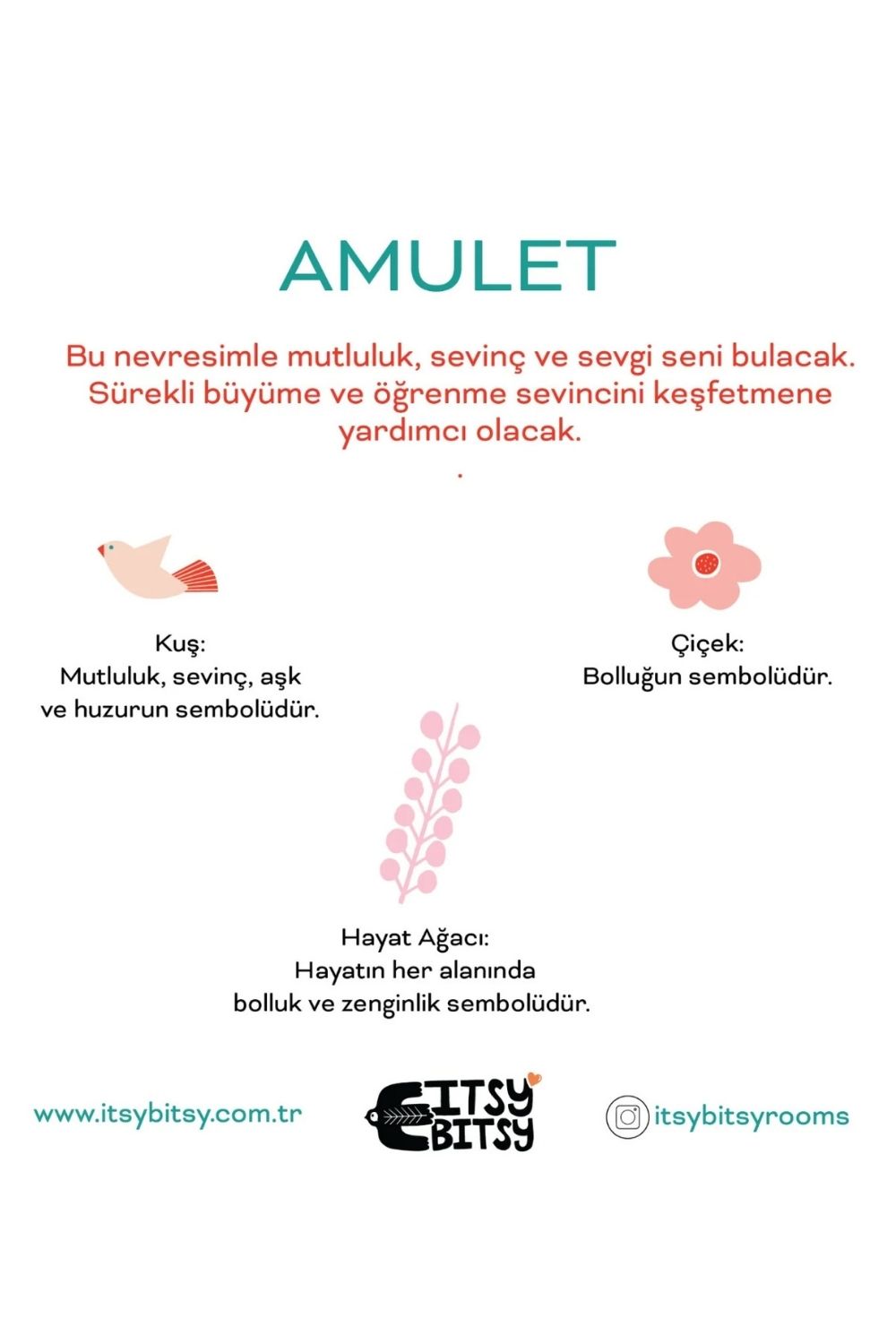 Amulet Pamuk Saten Pembe Çocuk Çarşaf Seti 90x190 Cm - 4