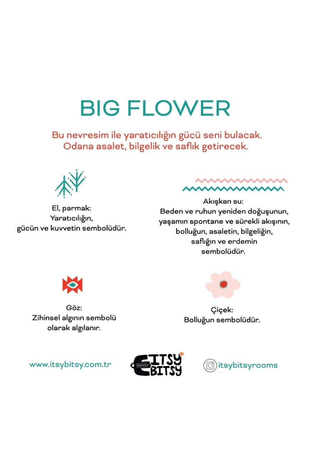 Big Flower Pamuk Saten Pembe Çocuk Çarşaf Seti 90x190 Cm - 3