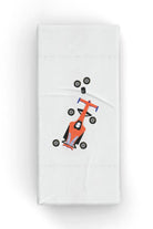 Ready Steady Go Pamuk Saten Çok Renkli Çocuk Çarşaf Seti 90x190 Cm - 1