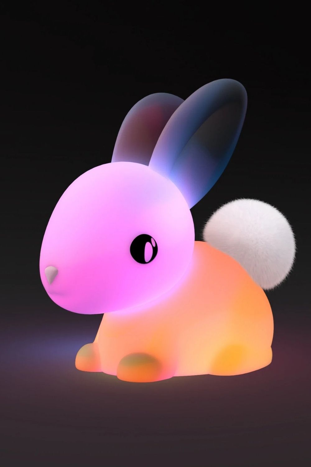 Silikon Şarjlı Gece Lambası Bunny Cotton - 3