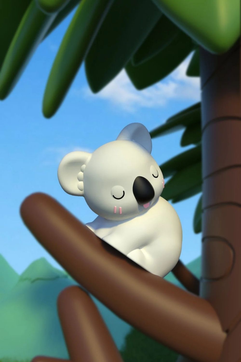 Silikon Şarjlı Gece Lambası Koala Coco - 5
