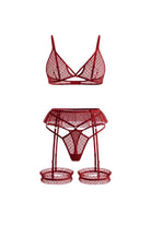 Étoile Bra Set - Red & Fuchsia - 1
