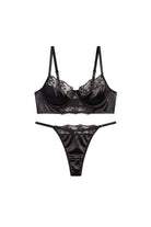 Sabrina Bra Set - Black - 0