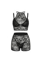 Selvya Bra & Bralette & Short & String 4'lü Set - 0