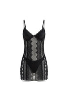 Aveline Dantel Korse Formlu Babydoll Set - 0