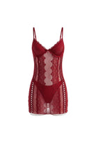 Aveline Dantel Korse Formlu Babydoll Set - 0