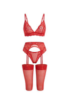 Love Crime Garter Set - 0