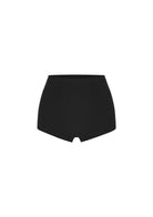 Siyah Yüksek Bel Dar Boxer - 0