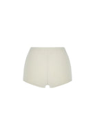 Krem Yüksek Bel Dar Boxer - 1