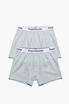 2'li Erkek Boxer Şort - Button Fly Gray - 0