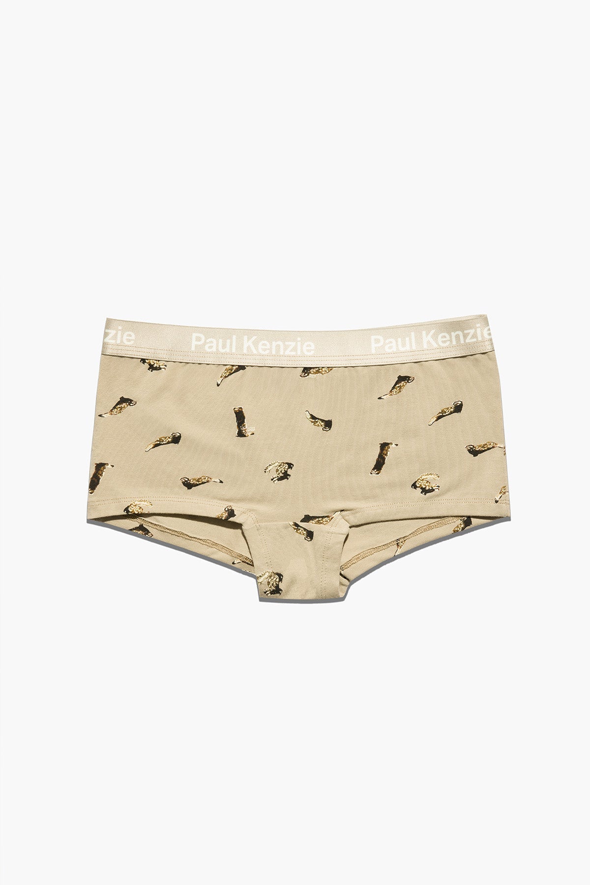 X Doğa Derneği - Desenli Kadın Boyshort Külot - Alaca Sansar - 0