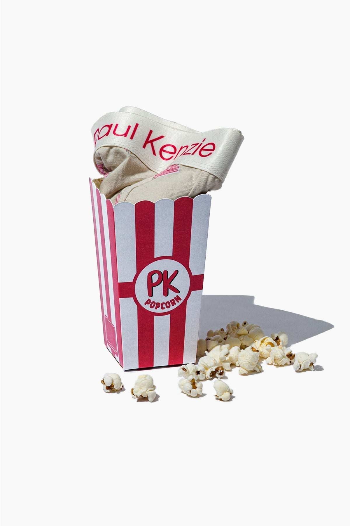 Desenli Kadın String Külot - Popcorn - 1