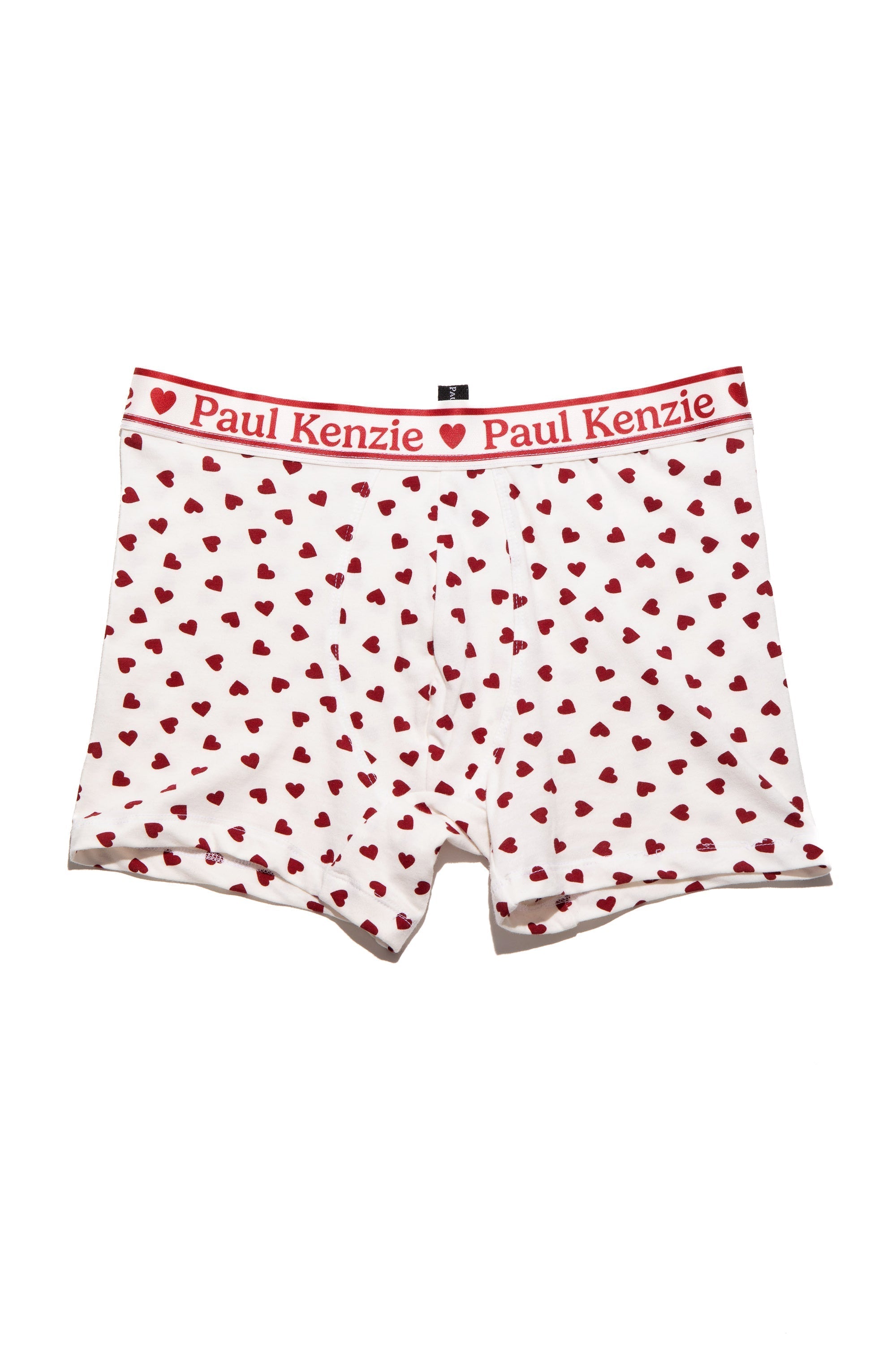 Valentine Collection Erkek Boxer Burgundy Hearts - 0