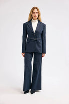 Lacivert Denim Pantolon - 1
