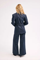 Lacivert Denim Pantolon - 6