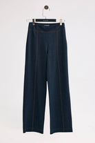 Lacivert Denim Pantolon - 7