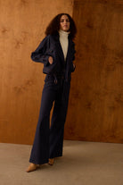 Lacivert Denim Pantolon - 10