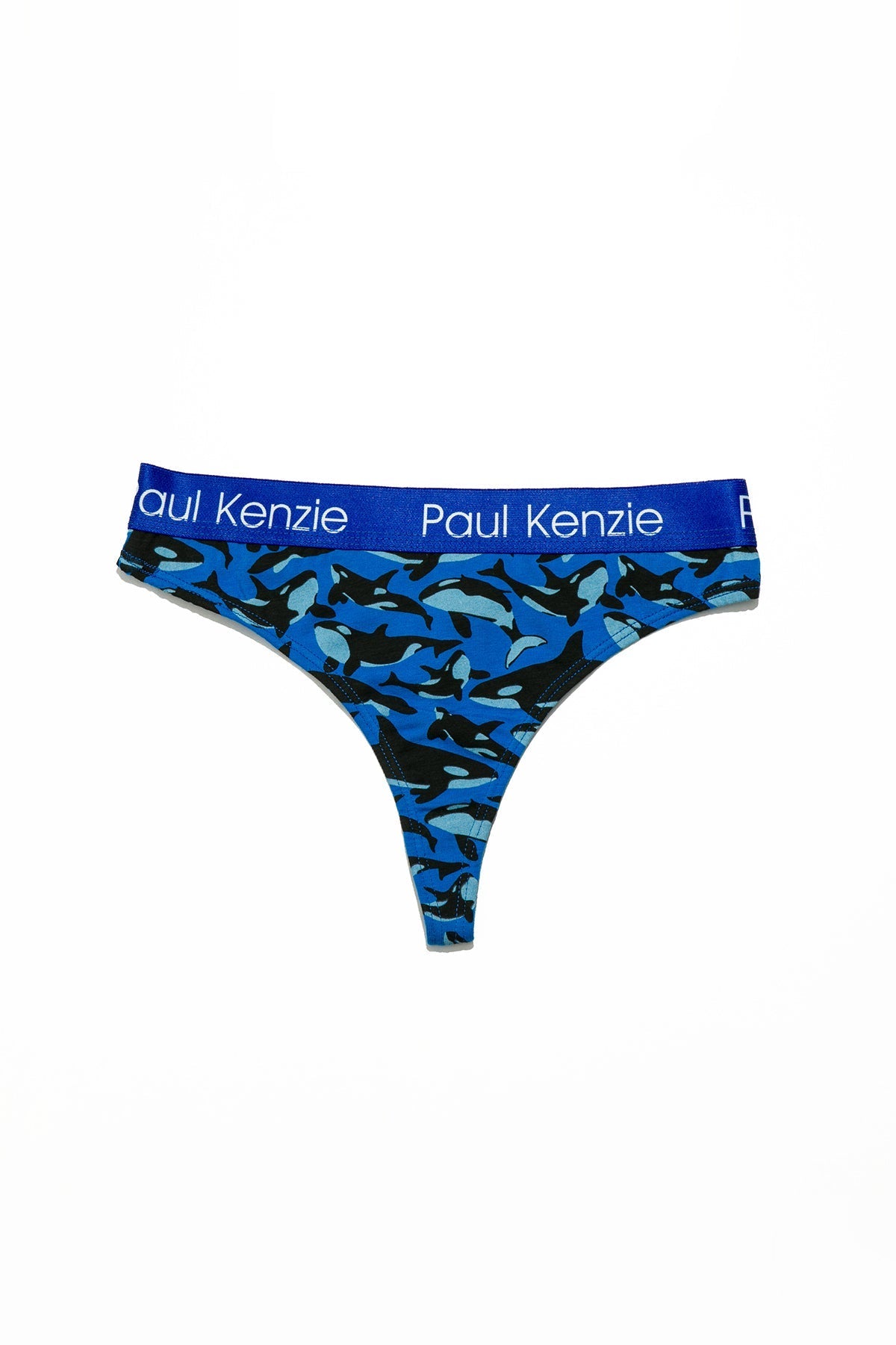 Desenli Kadın String Külot – Eco Characters – Oh Whale - 0