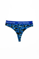 Desenli Kadın String Külot – Eco Characters – Oh Whale - 0