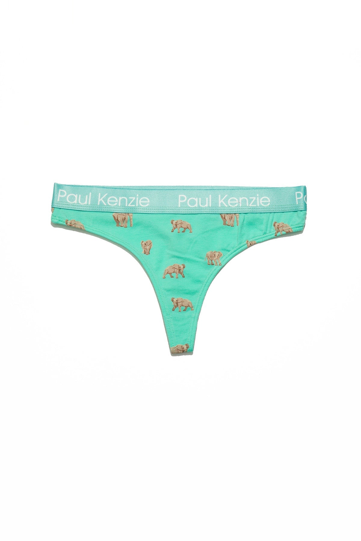 Desenli Kadın String Külot – Eco Characters – Elephantastic - 0