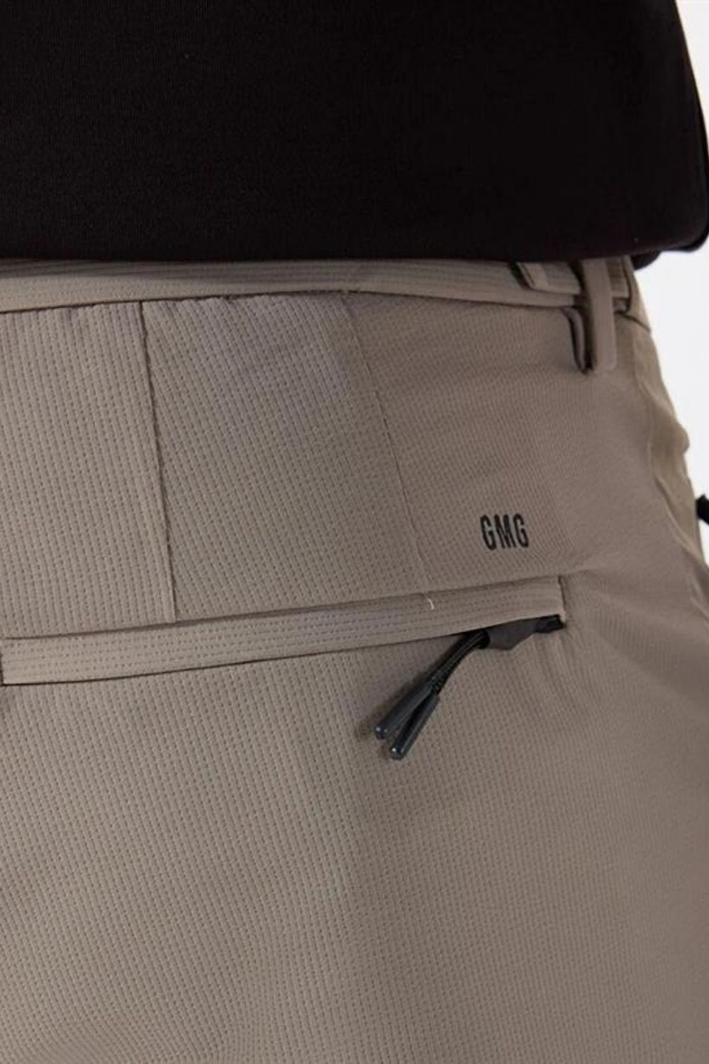 Fermuarlı Dik Cep Technic Kumaşlı Slim Fit Erkek Pantolon - 3