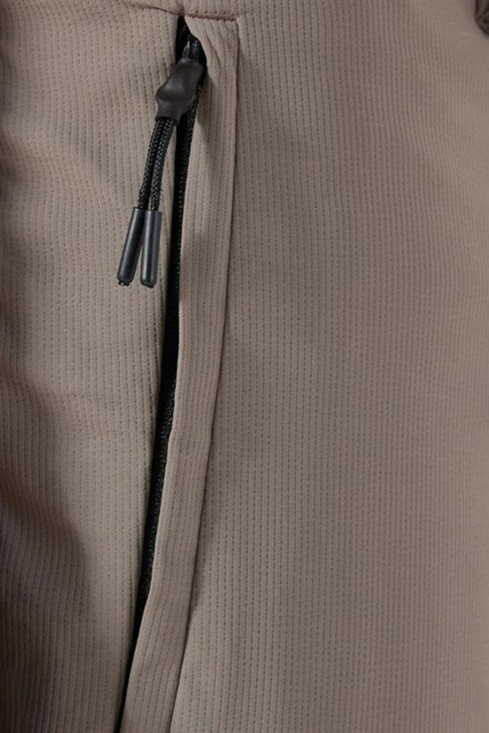 Fermuarlı Dik Cep Technic Kumaşlı Slim Fit Erkek Pantolon - 4