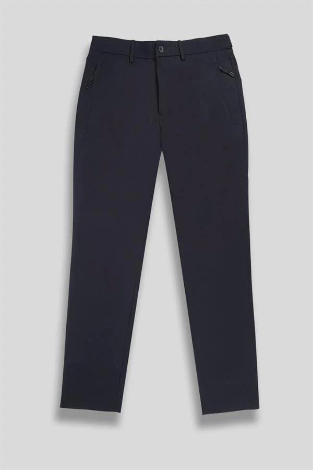 Fermuarlı Dik Cep Technic Kumaşlı Slim Fit Erkek Pantolon - 5