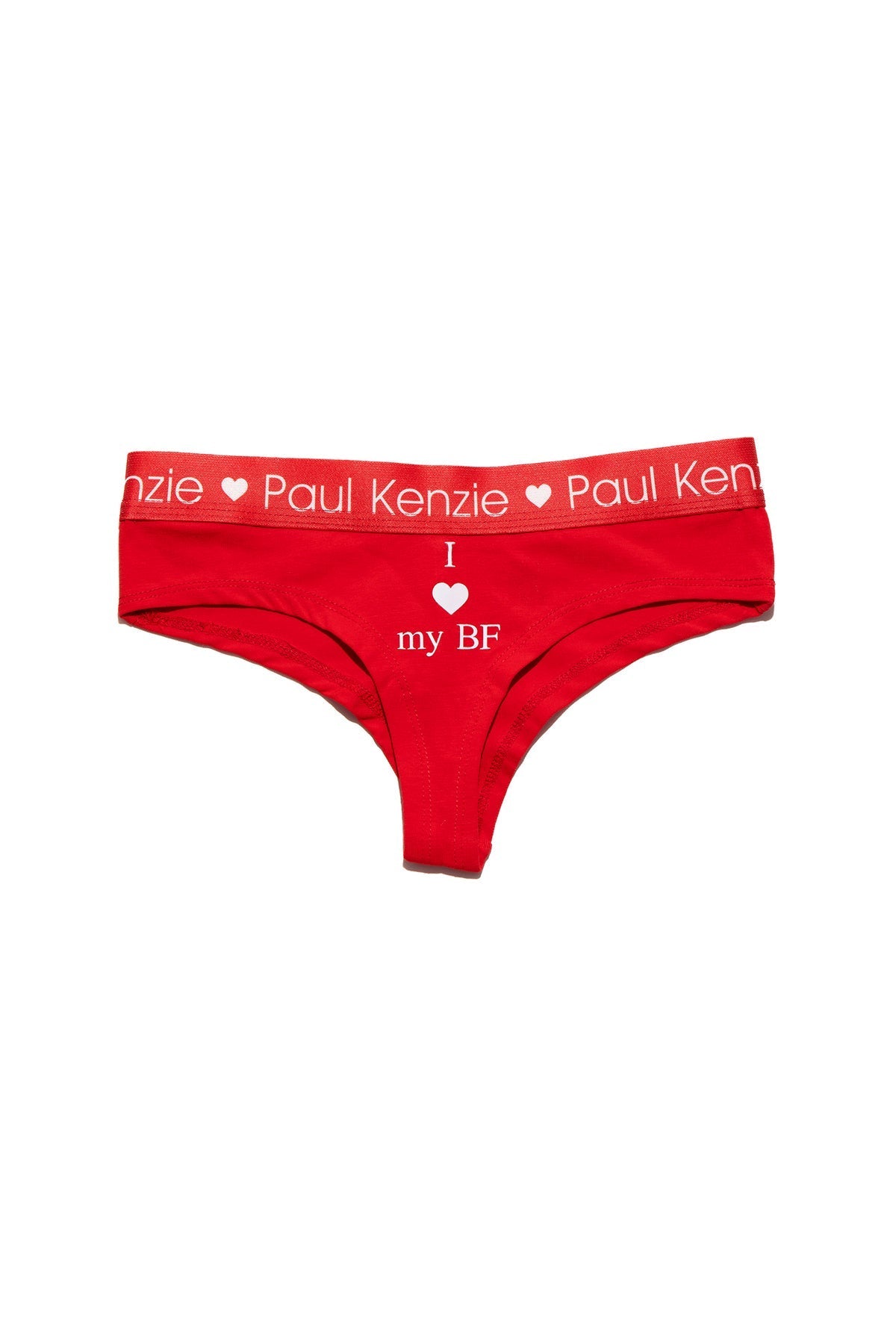 Valentine Collection Kadın Cheeky Külot I Love My Gf/Bf - 0