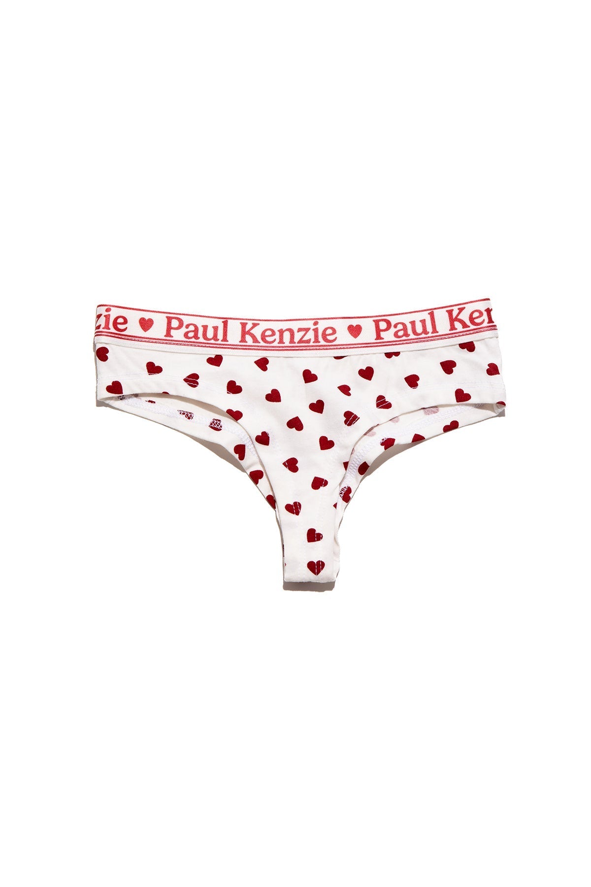 Valentine Collection Kadın Cheeky Külot Burgundy Hearts - 0