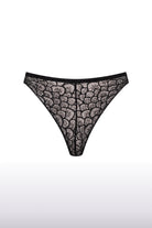 Ruby French Lace Panty Black - 0