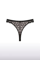 Ruby French Lace Panty Black - 1