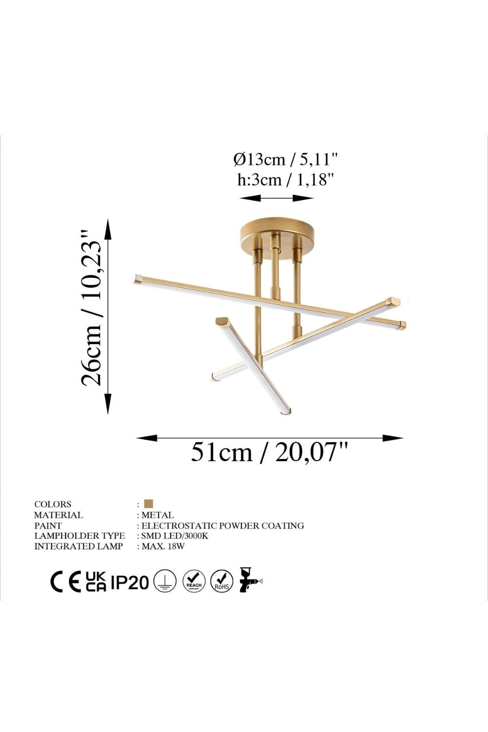 Dunara 13650 Led Plafonyer Aydınlatma - 7