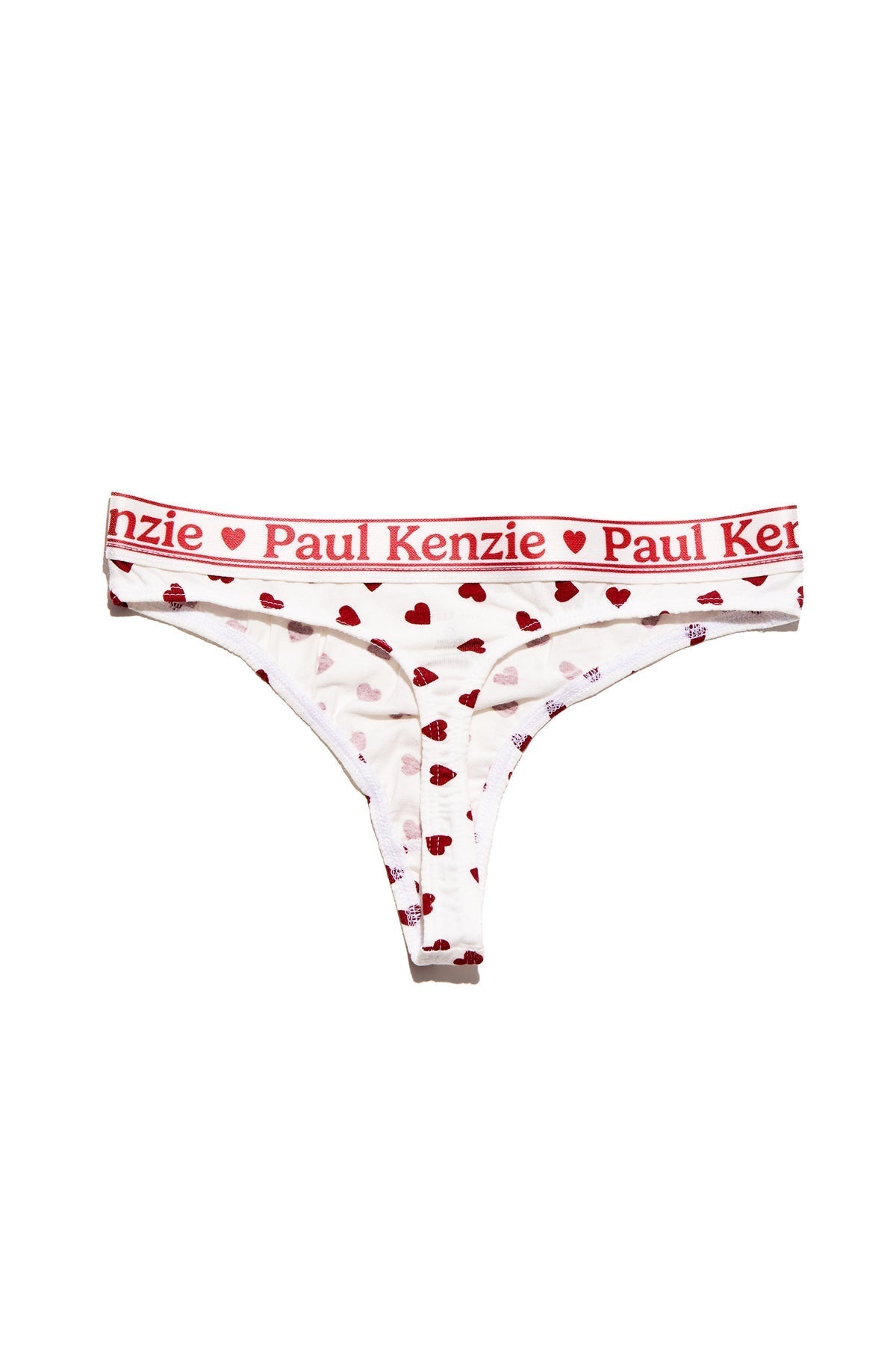 Valentine Collection Kadın String Külot Burgundy Hearts - 0