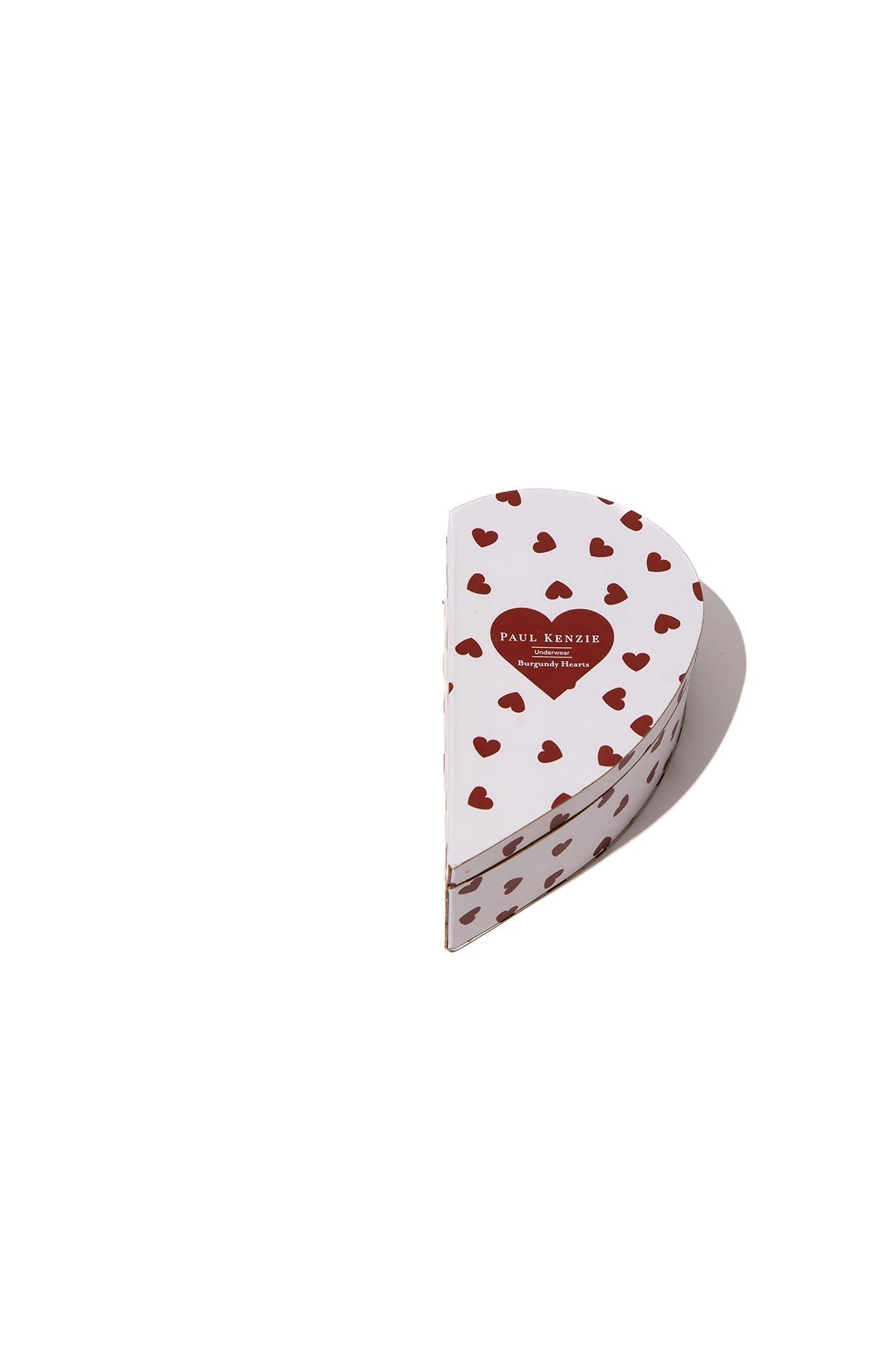 Valentine Collection Kadın String Külot Burgundy Hearts - 2