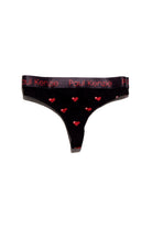 Valentine Collection Kadın String Külot Pixel Love - 0