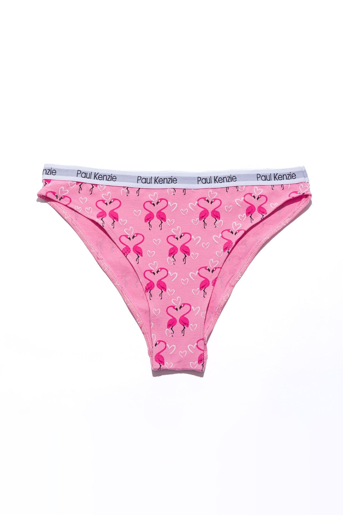 Desenli Kadın Slip Külot Couple Collection Flovemingo - 0