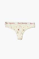 Desenli Kadın String Külot Valentine Collection Perfect Match - 0