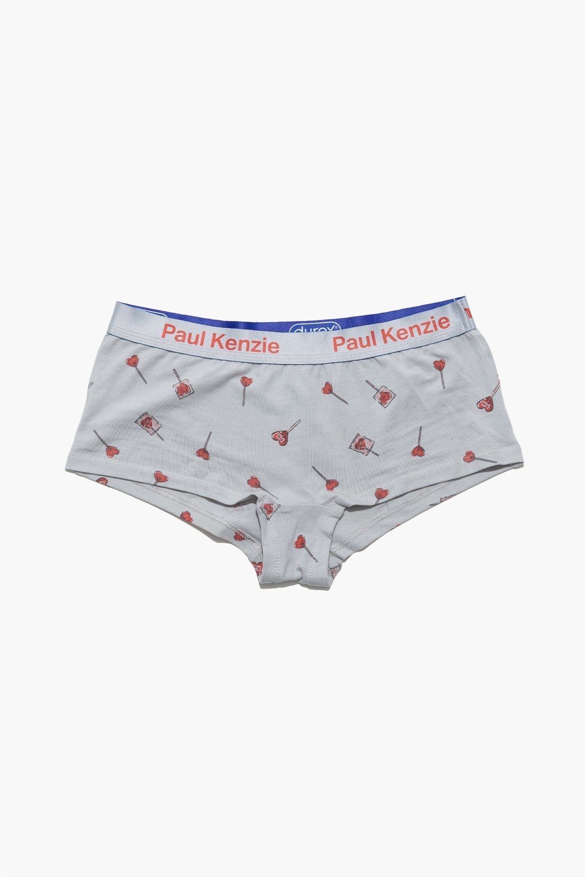 X Durex - Desenli Kadın Boyshort Külot - Lovepop - 0