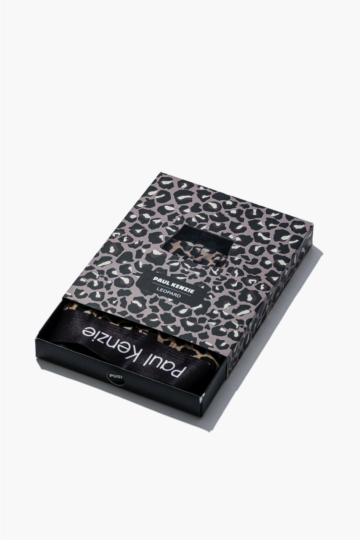 Desenli Erkek Slip Külot - Leopard - 1