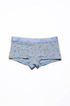 Desenli Kadın Boyshort Külot, Poppy - 0
